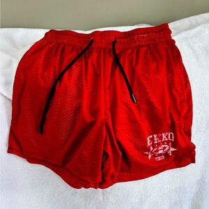 Men’s Ekko Size Medium mesh shorts.